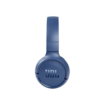 JBL Tune 510BT: Wireless On-Ear Headphones with Purebass Sound - Blue, Medium