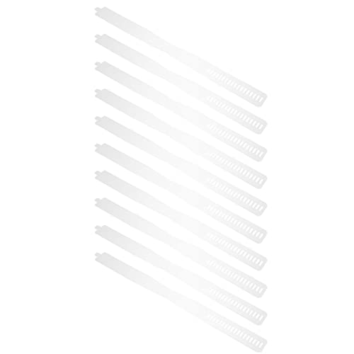 EXCEART 100pcs Shirt Collar Support Shirt Collar Fixing Strips Transparent Adjustable Cloth Collar Stays Collar Inserts Holder for Women Men