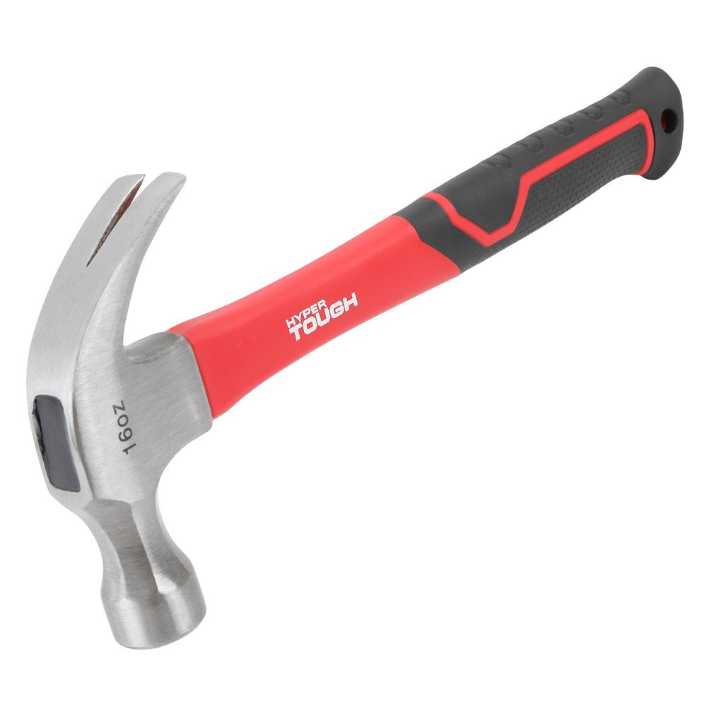 16-Ounce Claw Hammer with Fiberglass Handle, Model 2124V