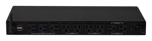 ELAC Protek 10 Outlet Smart Surge Protector/Power Conditioner with Quad USB, Wi-Fi, Alexa and App Control