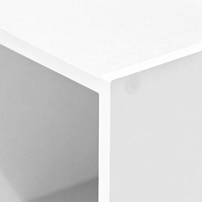 Furinno Luder Bookcase / Book / Storage , 3-Tier, White