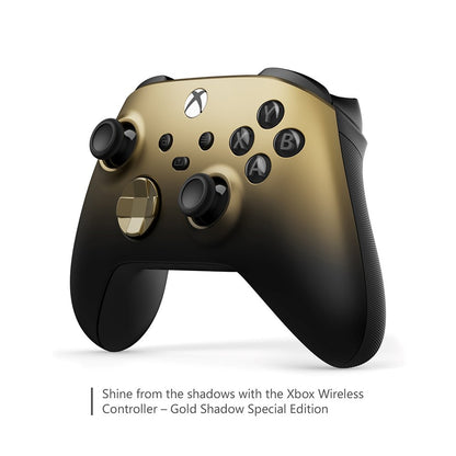 Xbox Wireless Controller – Gold Shadow Special Edition for Xbox Series X|S, Xbox One, and Windows Devices