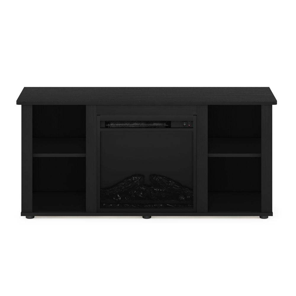 Furinno Jensen Fireplace TV Stand for TVs up to 55