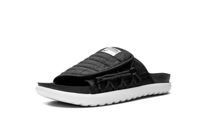 Nike mens Asuna 2 Slides Slippers, Black/Dark Grey/White/Black, 8