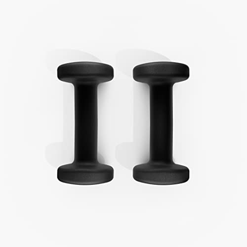 Peloton Light Weights | Set of Two Sweat-Proof Weights with Nonslip Grip, Designed to Fit in the Back of Peloton Bike and Bike+ - 2 lb