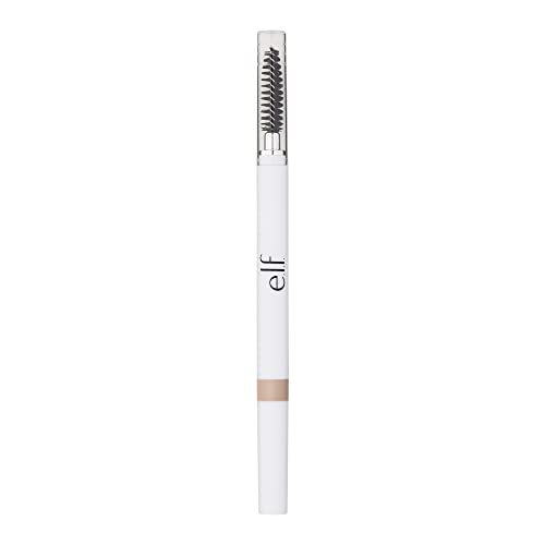 e.l.f, Instant Lift Brow Pencil, Dual-Sided, Precise, Fine Tip, Shapes, Defines, Fills Brows, Contours, Combs, Tames, Blonde, 0.006 Oz