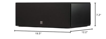 Definitive Technology Dymension DM10 Compact Center Channel Speaker with Integrated Passive Radiator