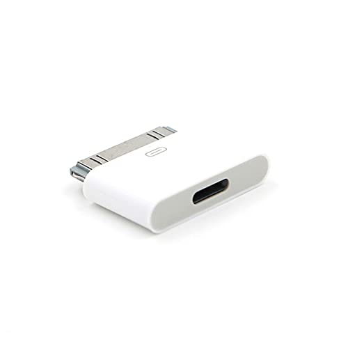 Apple MFi Certified 30-Pin Male to 8-Pin Female Adapter,Lightning to 30 Pin Charging Sync Converter for 30 Pin Docking Stations and More Compatible with iPhone 4 4S,iPad 2 3,iPod Touch