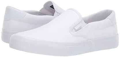 Lugz Mens Clipper Slip On Sneakers Shoes Casual - White - Size 11 M