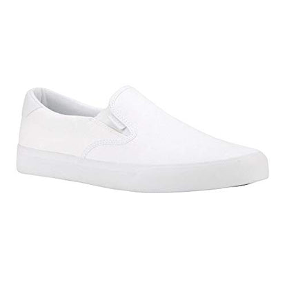 Lugz Mens Clipper Slip On Sneakers Shoes Casual - White - Size 12 M