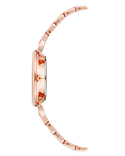 Anne Klein Women's AK/2158GNRG Rose Gold-Tone Bracelet Watch