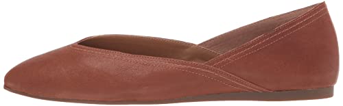 Lucky Brand Women's Alba Ballet Flat, Umber, 8