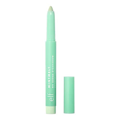 e.l.f. Mini Melt No Budge Eyeshadow Stick, One-swipe Cream Eyeshadow Stick, Long-wearing & Crease-resistant, Vegan & Cruelty-Free, Mint For You