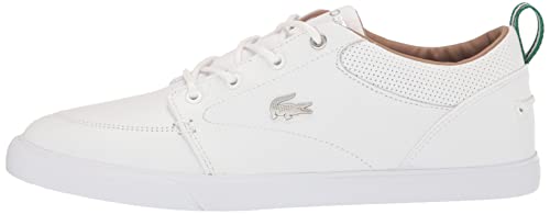 Lacoste Men's Bayliss Sneaker, Deep White, 10.5