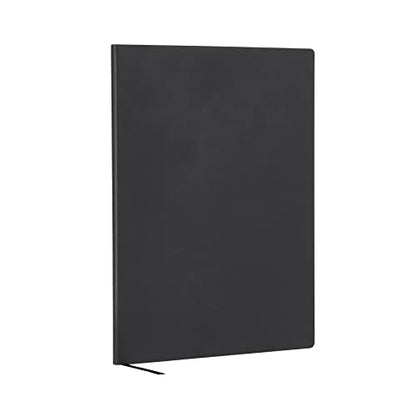 Oxford Weekly Planner, Undated Planner, Daily Gratitude Journal, Mon-Sun, 52 Weeks, 1 Year, Black Softcover, Premium Ivory Paper, 7.5" x 10" (90991)