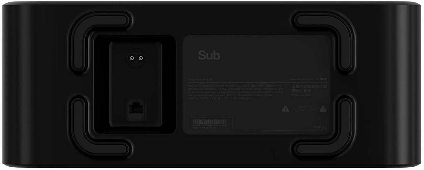 Sonos Sub (Gen 3) - The Subwoofer for Deep Bass - Black