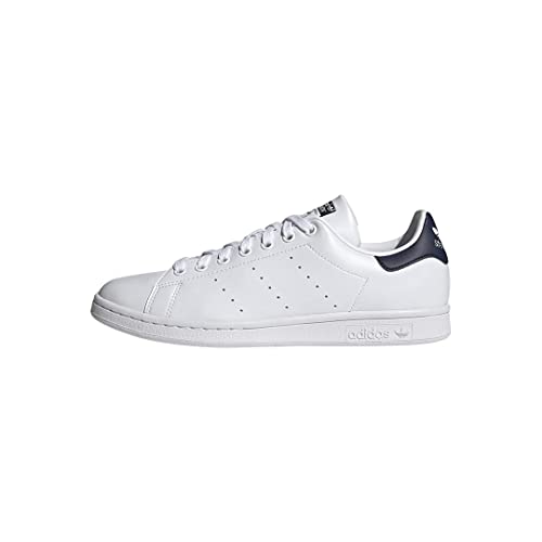 adidas Originals Men's Stan Smith (End Plastic Waste) Sneaker, White/White/Collegiate Navy, 8.5
