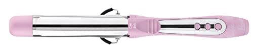 CHI x Barbie Dream Pink Curling Iron, 1.25" - Includes Compact Mirror and Carrying Bag for Perfect Curls Wherever You Go