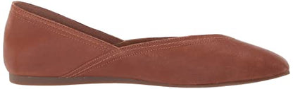 Lucky Brand Women's Alba Ballet Flat, Umber, 8