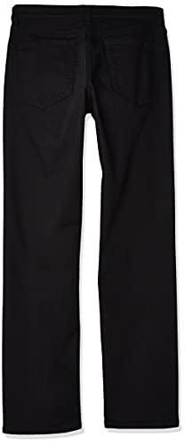 Amazon Essentials Men's Straight-Fit Stretch Jean, Black, 32W x 32L