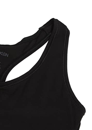 Calvin Klein Women's Modern Cotton Bralette Non-Wired and Non paded, Black, XS
