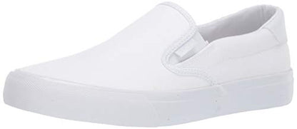 Lugz Mens Clipper Slip On Sneakers Shoes Casual - White - Size 11 M