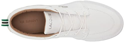 Lacoste Men's Bayliss Sneaker, Deep White, 10.5