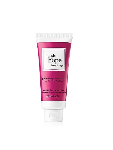 philosophy hands of hope hand and nail cream, berry and sage, 1 oz