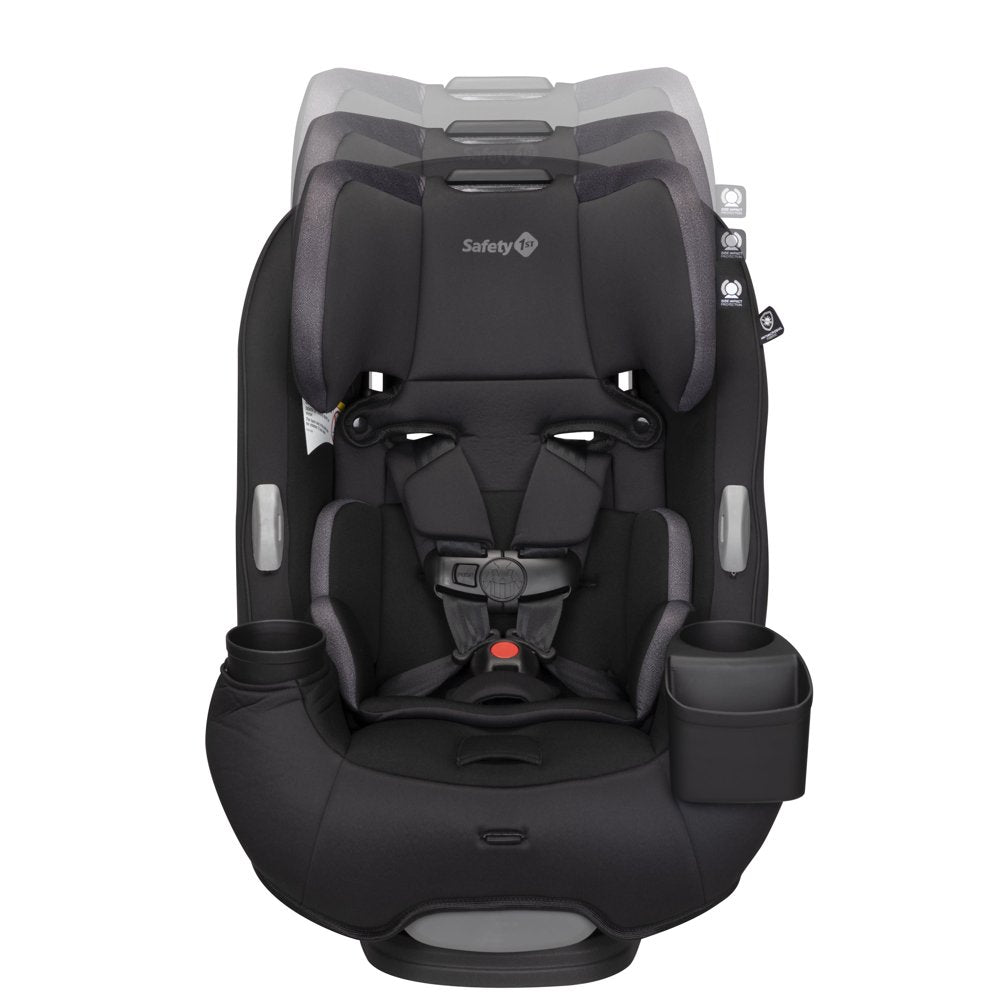 Safety 1ˢᵗ Grow and Go Sprint All-In-One Convertible Car Seat, Black Beauty