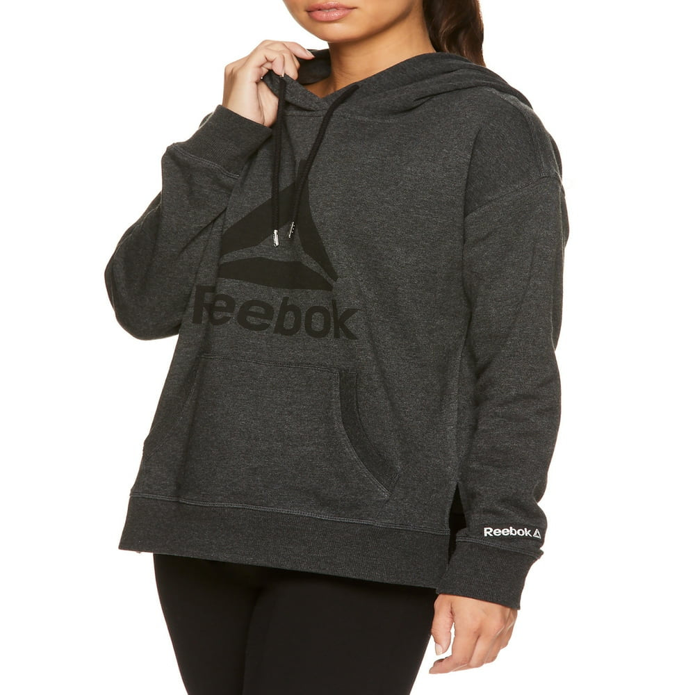 Reebok Women's Elite Cozy Graphic Hoodie with Drawstring and Pockets