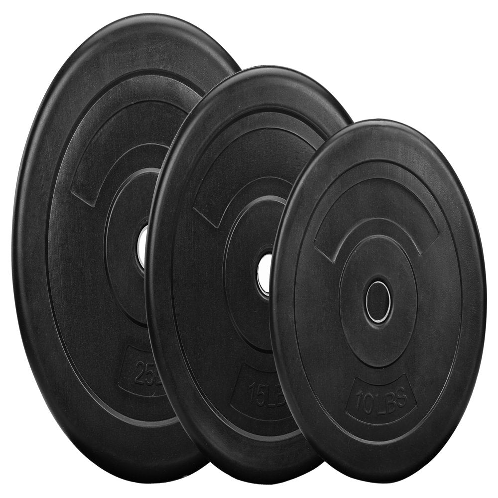 Standard Weight Set in Black, 100 lbs.