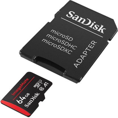 SanDisk 128GB ImageMate microSDXC UHS-1 - Up to 140MB/s - SDSQUA4-128G-Aw6ka