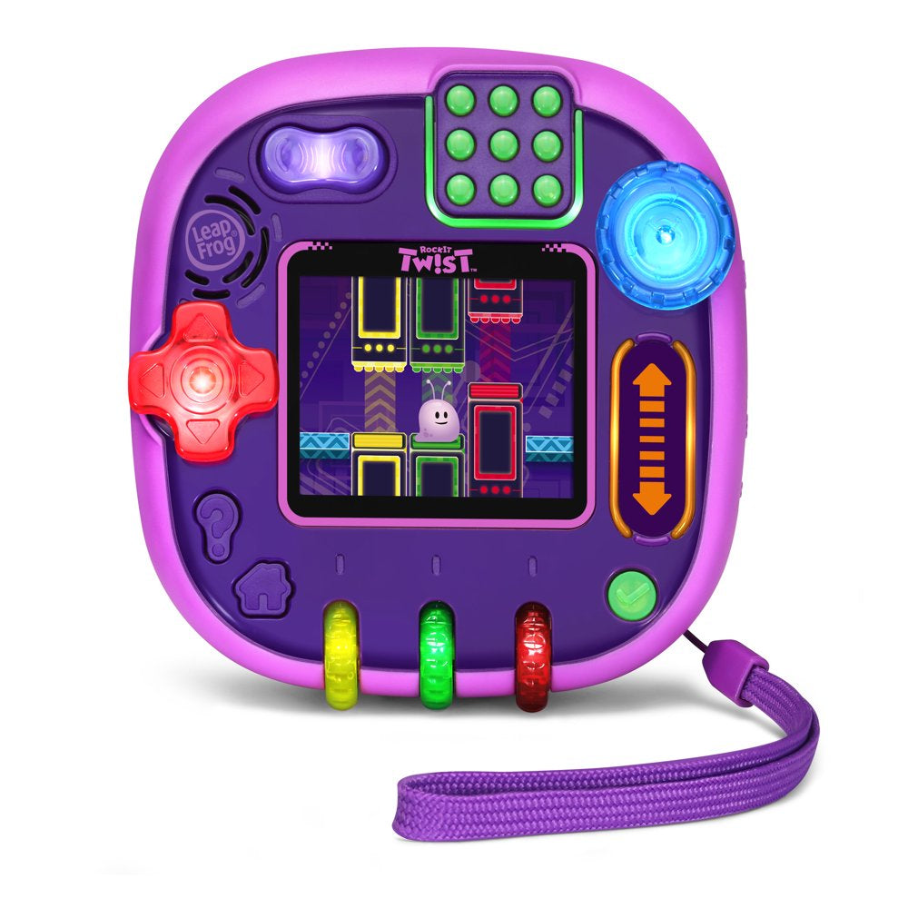 LeapFrog RockIt Twist Handheld Learning Game System, Purple