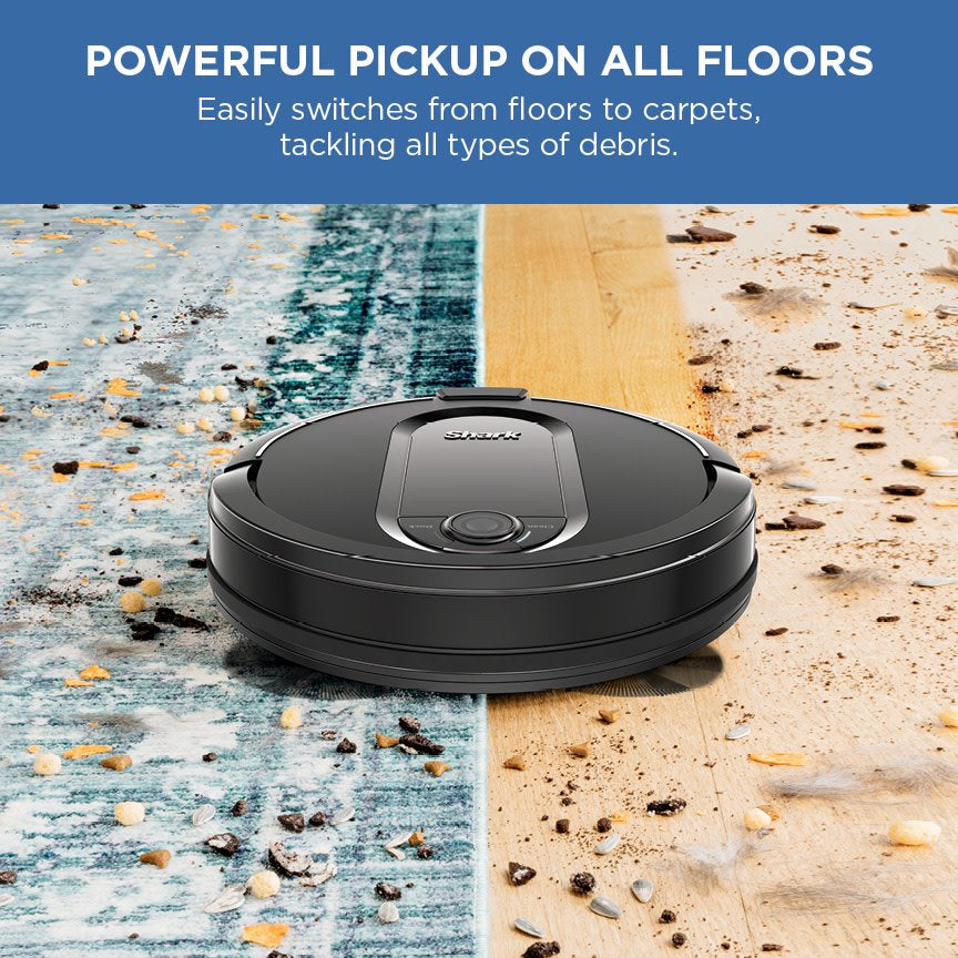 Shark IQ Robot Vacuum with XL Self-Empty Base, Home Mapping, Self-Cleaning Brushroll, Wi-Fi, RV1000AE