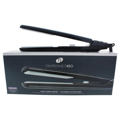 (Value $150) T3 Fahrenheit 450, Model # 53501, Black by T3 for Unisex - 1 Inch Flat Iron