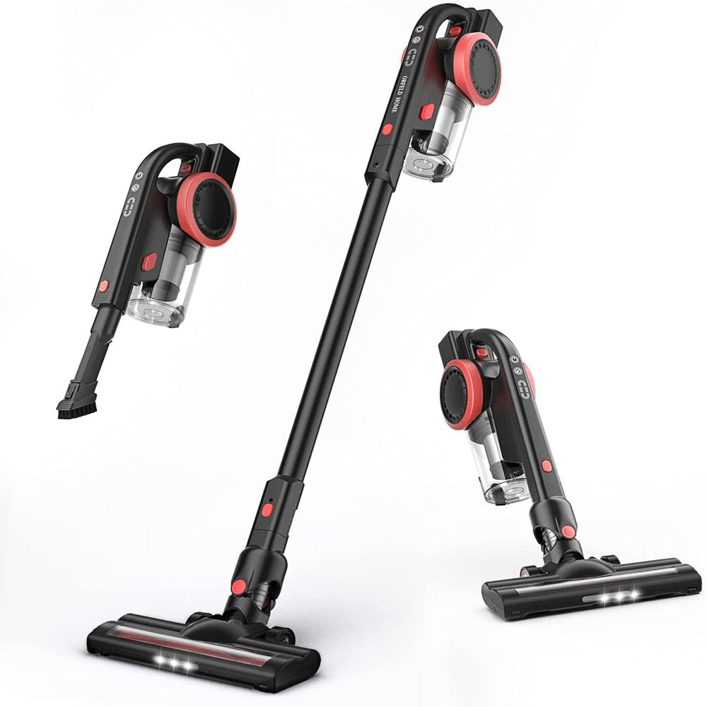 ORFELD Cordless Vacuum Cleaner, 20000Pa Stick Vacuum 2 in 1, up to 50 Mins Runtime, with Dual Digital Motor for Deep Clean Whole House