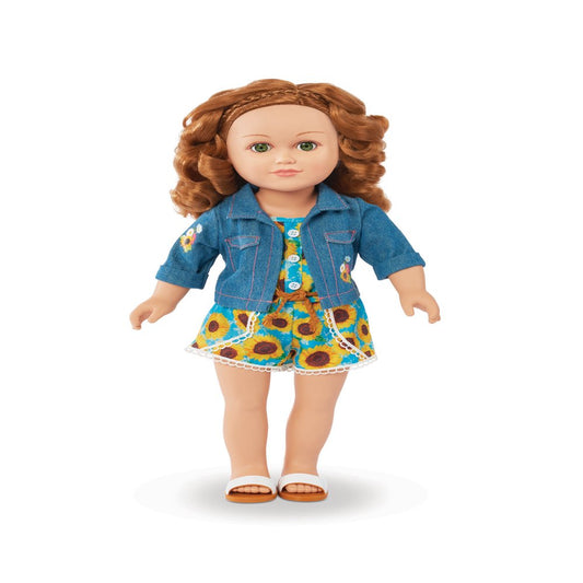 My Life As Peyton Posable 18 inch Doll, Red Hair, Green Eyes