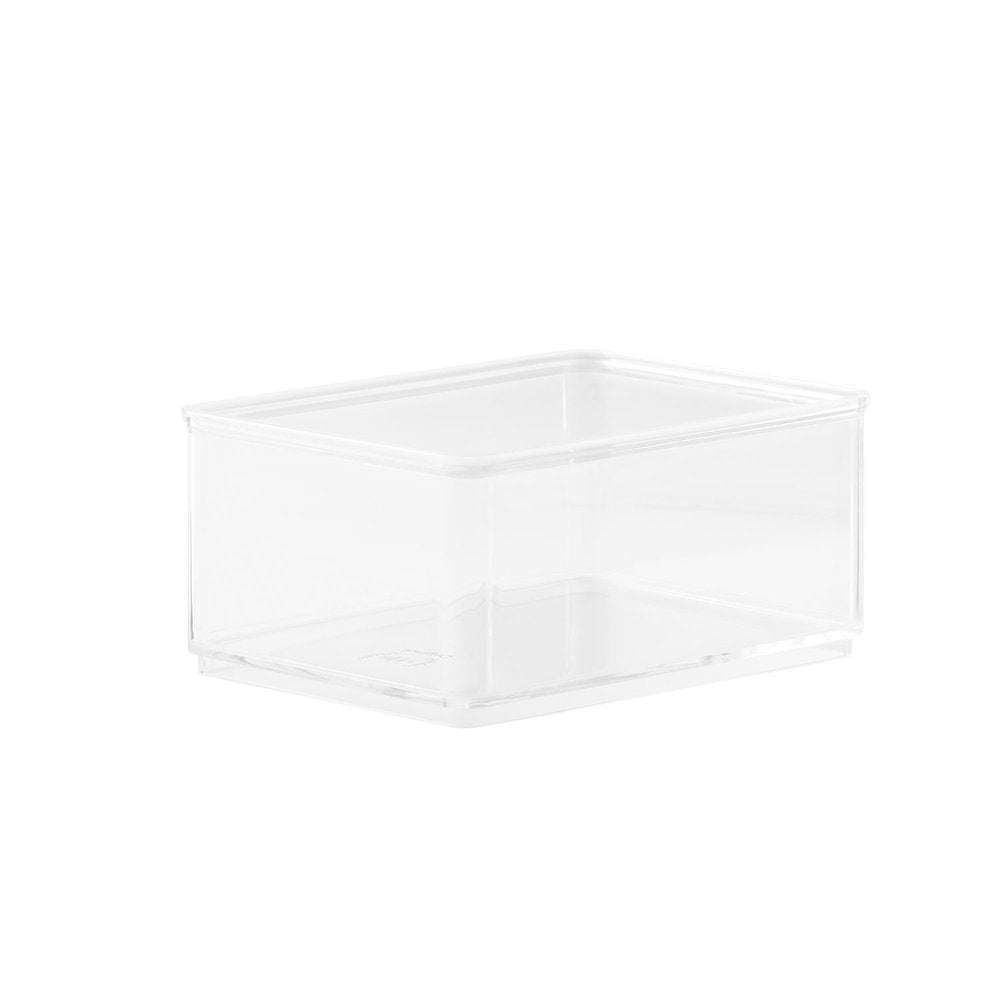 10 Piece Bath Edit, Plastic Modular Storage System Clear