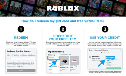 Roblox $50 Gift Card - [Digital] + Exclusive Virtual Item