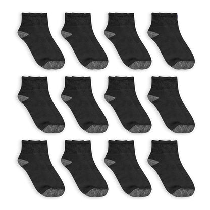  Men's Big and Tall Ankle Socks 12 pack