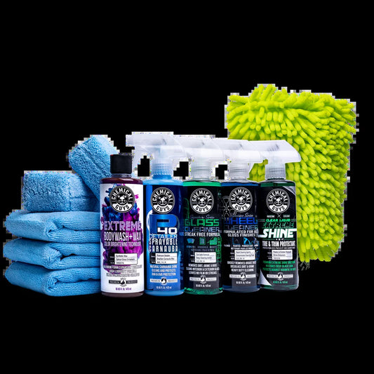 Chemical Guys Complete Wash, Shine & Protect Car Care Kit (11 Items)