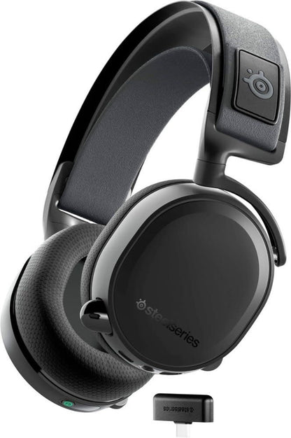 SteelSeries Arctis 7+ Wireless Gaming Headset – PS5, PS4, PC, Mac, Android, PlayStation & Nintendo Switch - Black