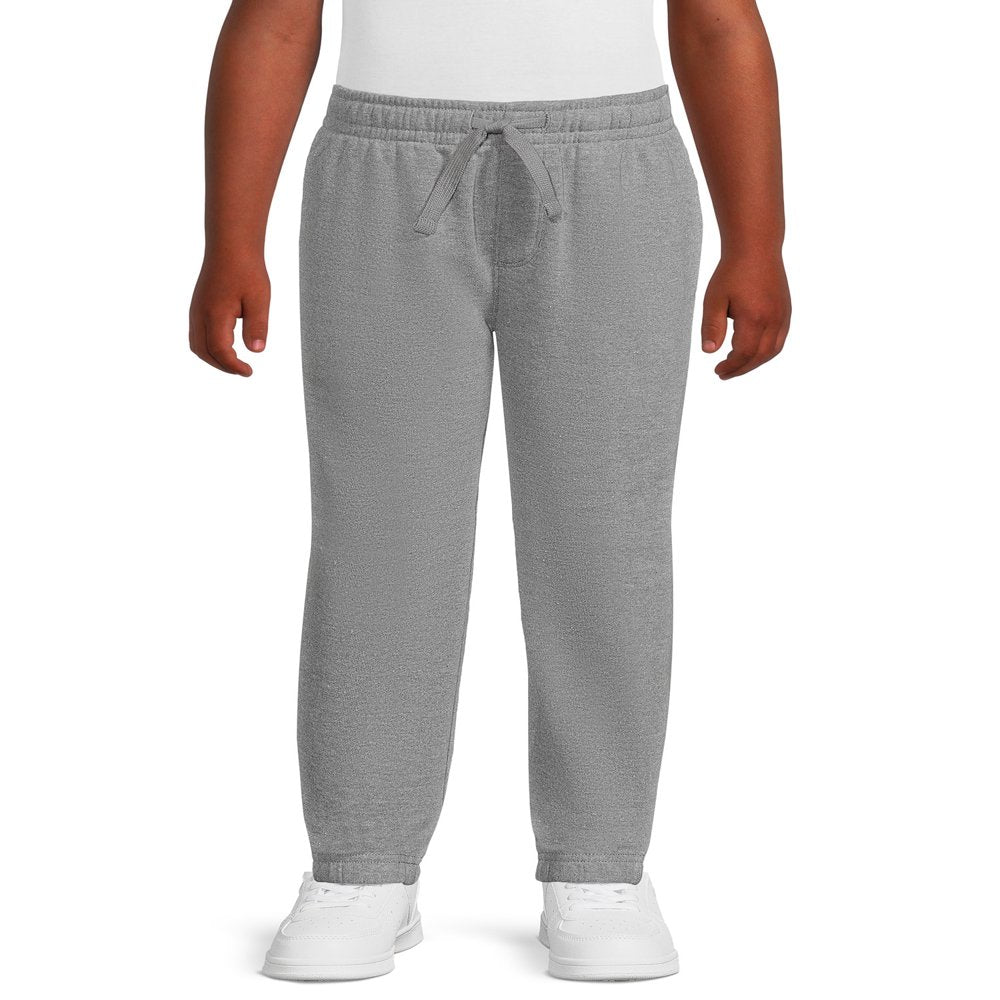 Athletic Works Boys Fleece Sweatpant, Sizes 4-18 & Husky