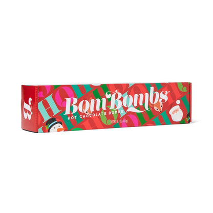 Bombombs Holiday Themed Hot Chocolate Bombs Gift Set, Set of 5