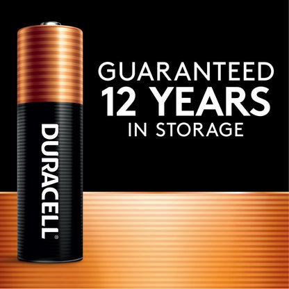 Duracell Coppertop AA Battery with POWER BOOST™, 24 Pack Long-Lasting Batteries