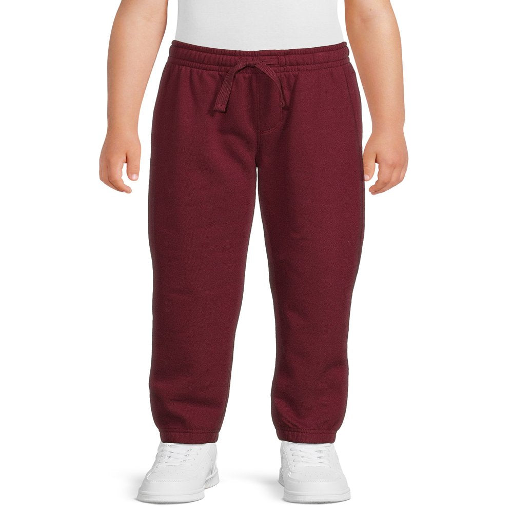 Athletic Works Boys Fleece Sweatpant, Sizes 4-18 & Husky