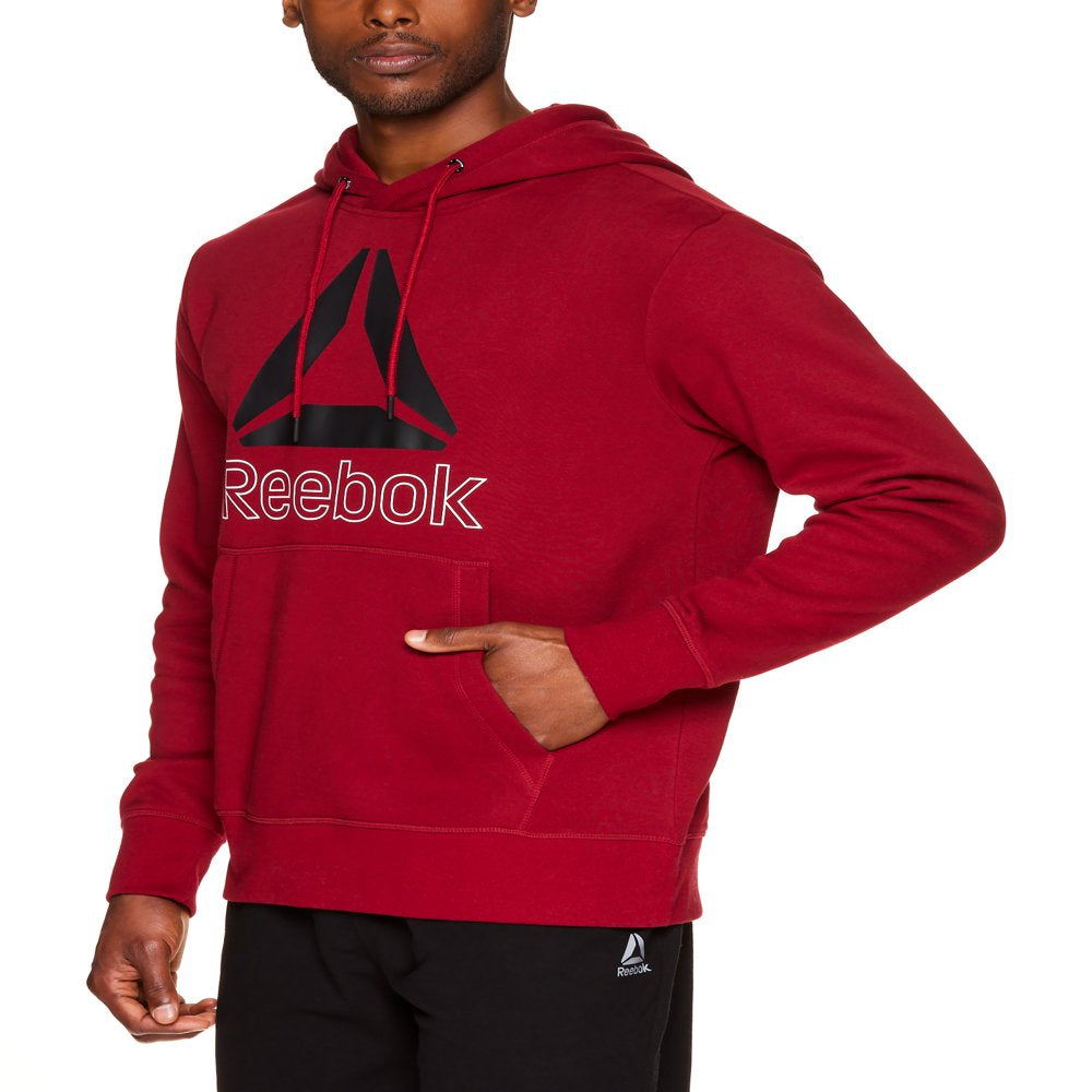 Reebok Men's and Big Men's Active Fleece Hoodie, up to Sizes 3XL