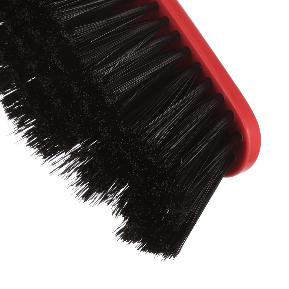 Great Value Dust Broom & Pan, Red