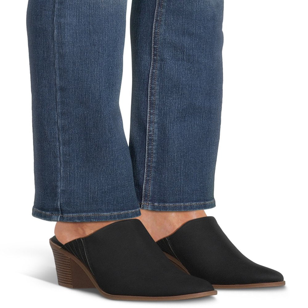  Tru Women's Block Heel Mules