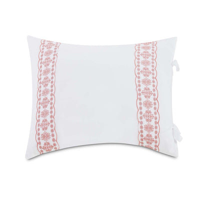 The Pioneer Woman White Cotton Eyelet 4-Piece Comforter Set, Full / Queen
